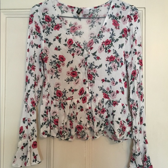 Floral shirt/blouse - Picture 1 of 5
